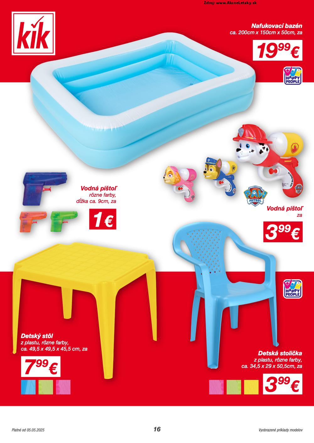 Leták KiK (5. 5. - 1. 6. 2025) - strana 16 z 22