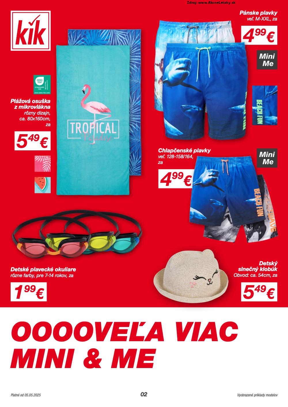 Leták KiK (5. 5. - 1. 6. 2025) - strana 2 z 22