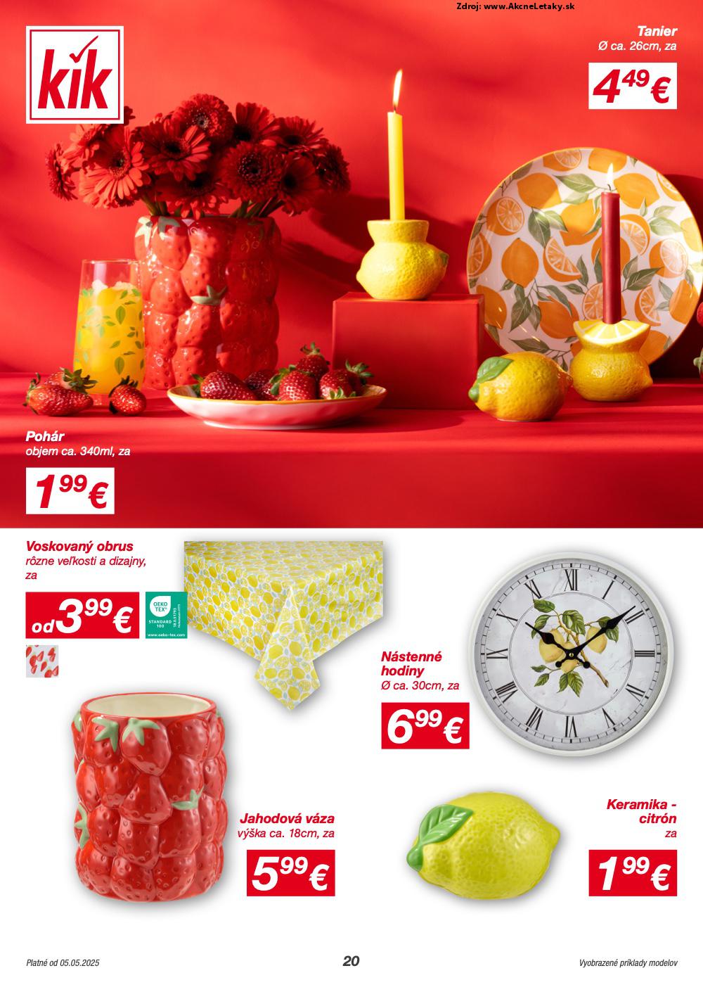 Leták KiK (5. 5. - 1. 6. 2025) - strana 20 z 22