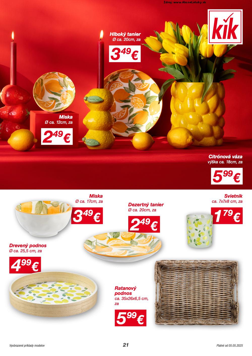 Leták KiK (5. 5. - 1. 6. 2025) - strana 21 z 22