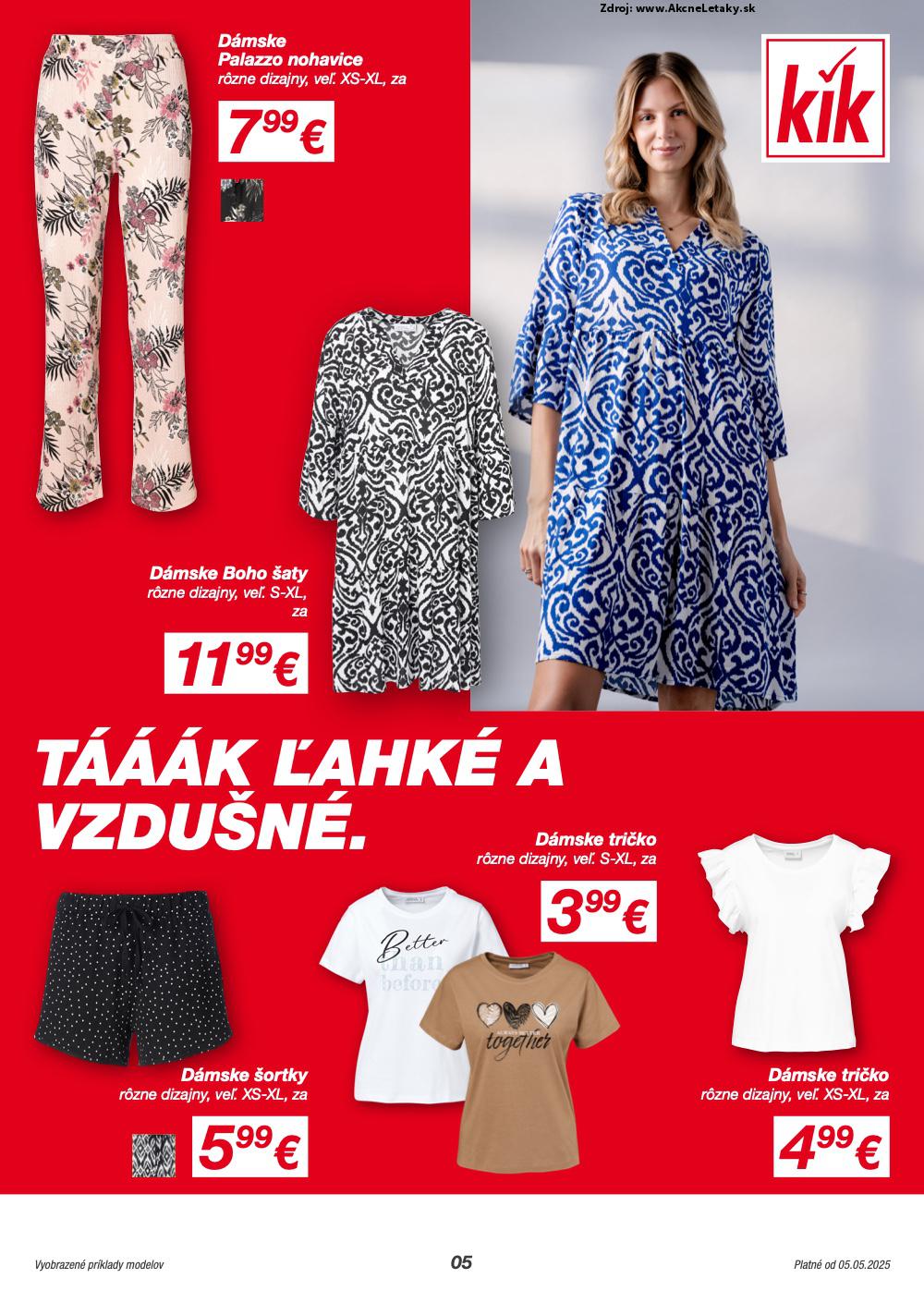 Leták KiK (5. 5. - 1. 6. 2025) - strana 5 z 22