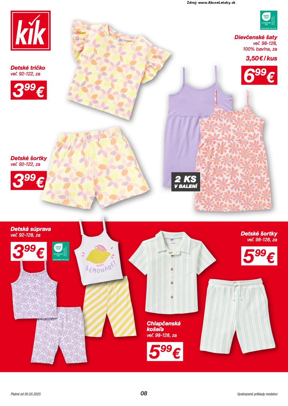 Leták KiK (5. 5. - 1. 6. 2025) - strana 8 z 22