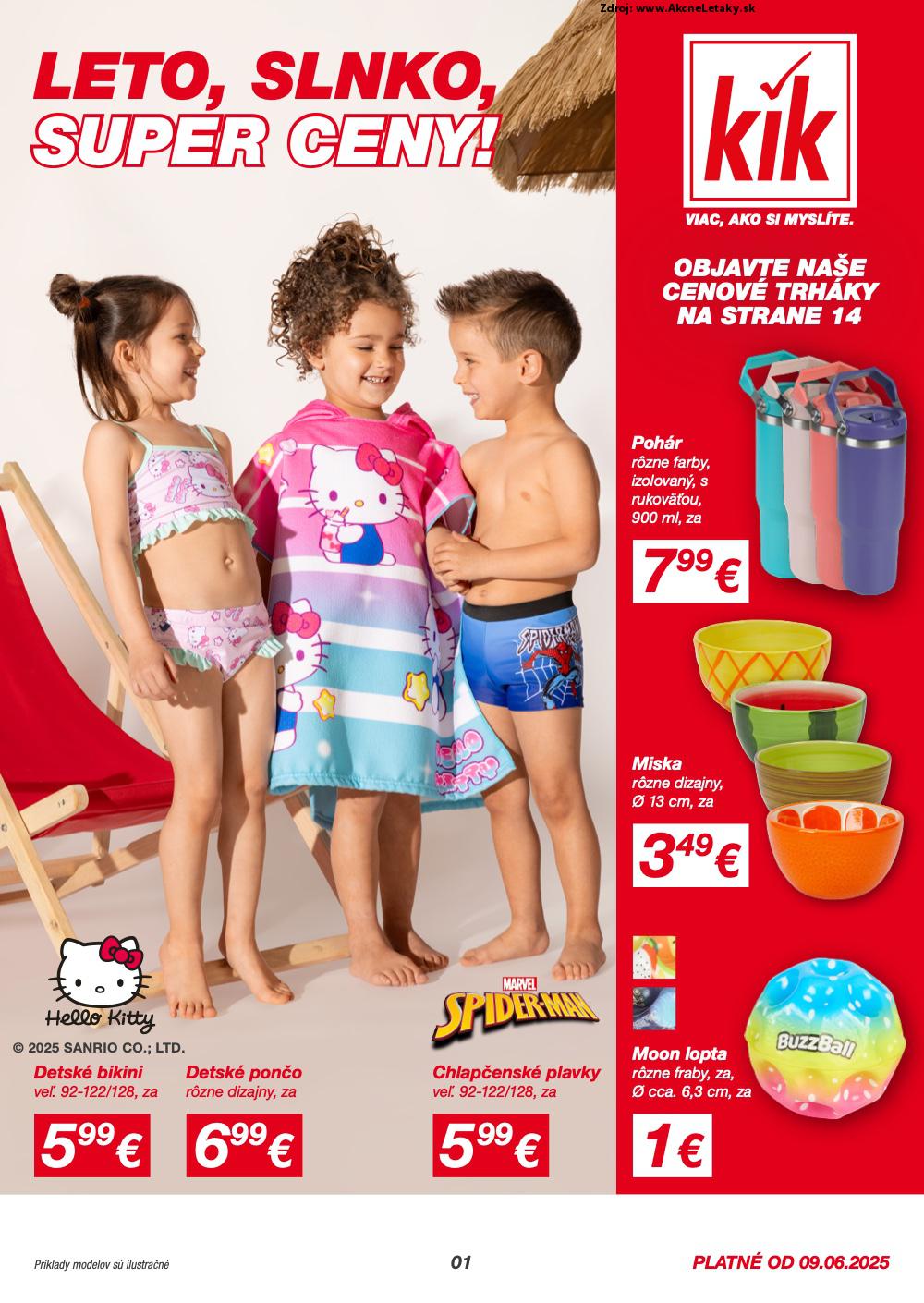 Leták KiK - strana 1