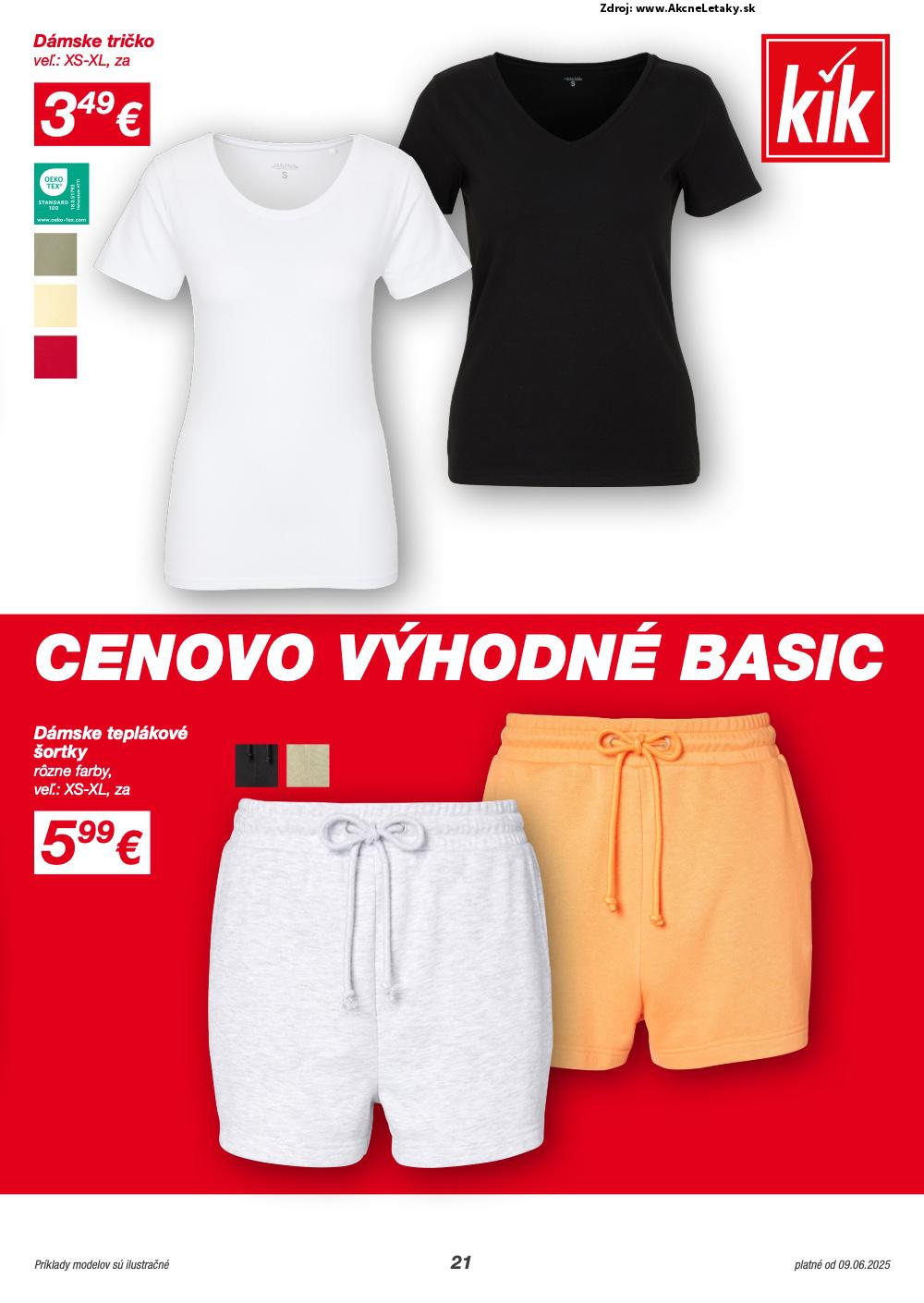 Leták KiK (9. 6. - 10. 8. 2025) - strana 21 z 24