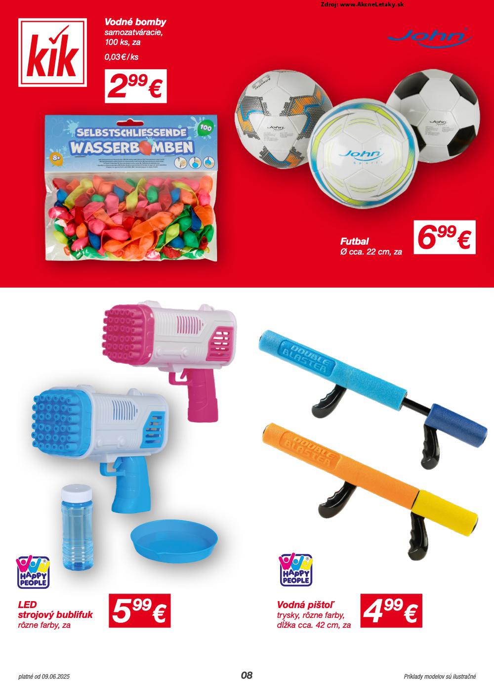Leták KiK (9. 6. - 10. 8. 2025) - strana 8 z 24
