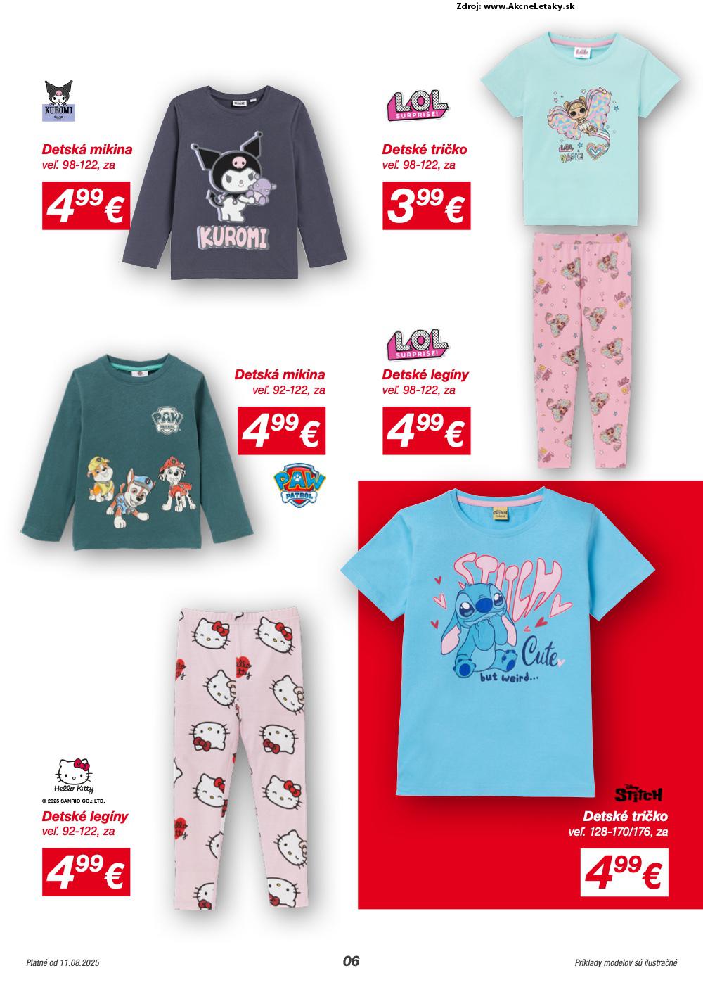 Leták KiK (11. 8. - 7. 9. 2025) - strana 6 z 26