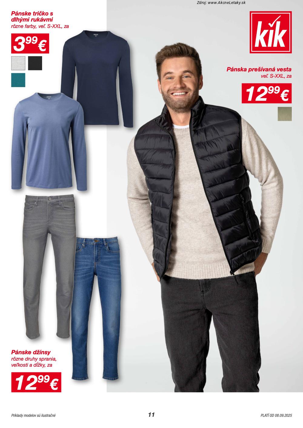 Leták KiK (8. 9. - 21. 9. 2025) - strana 11 z 14