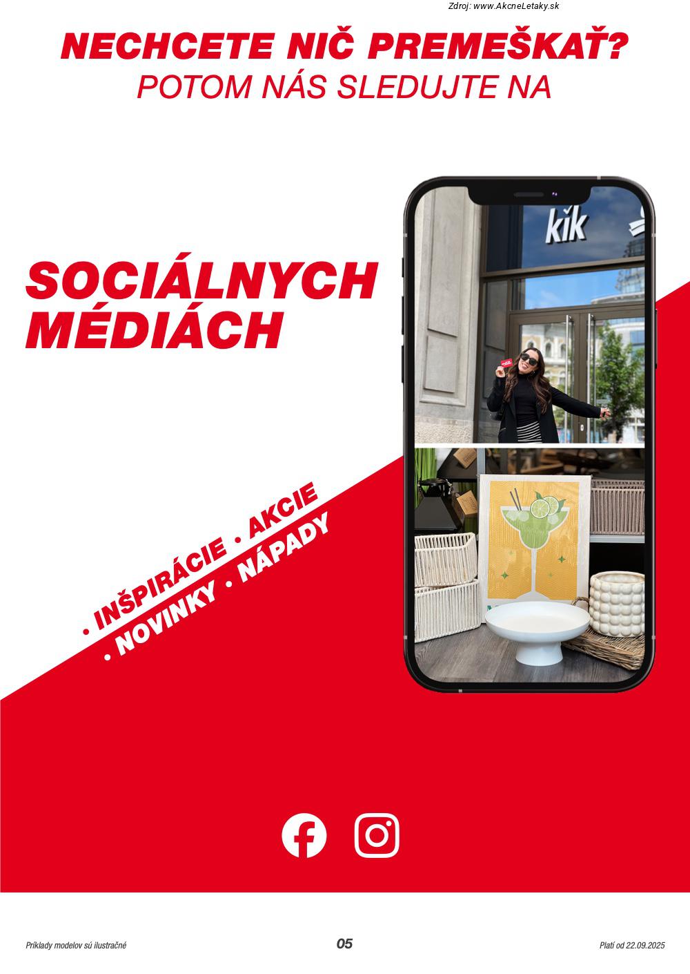 Leták KiK (22. 9. - 12. 10. 2025) - strana 5 z 19