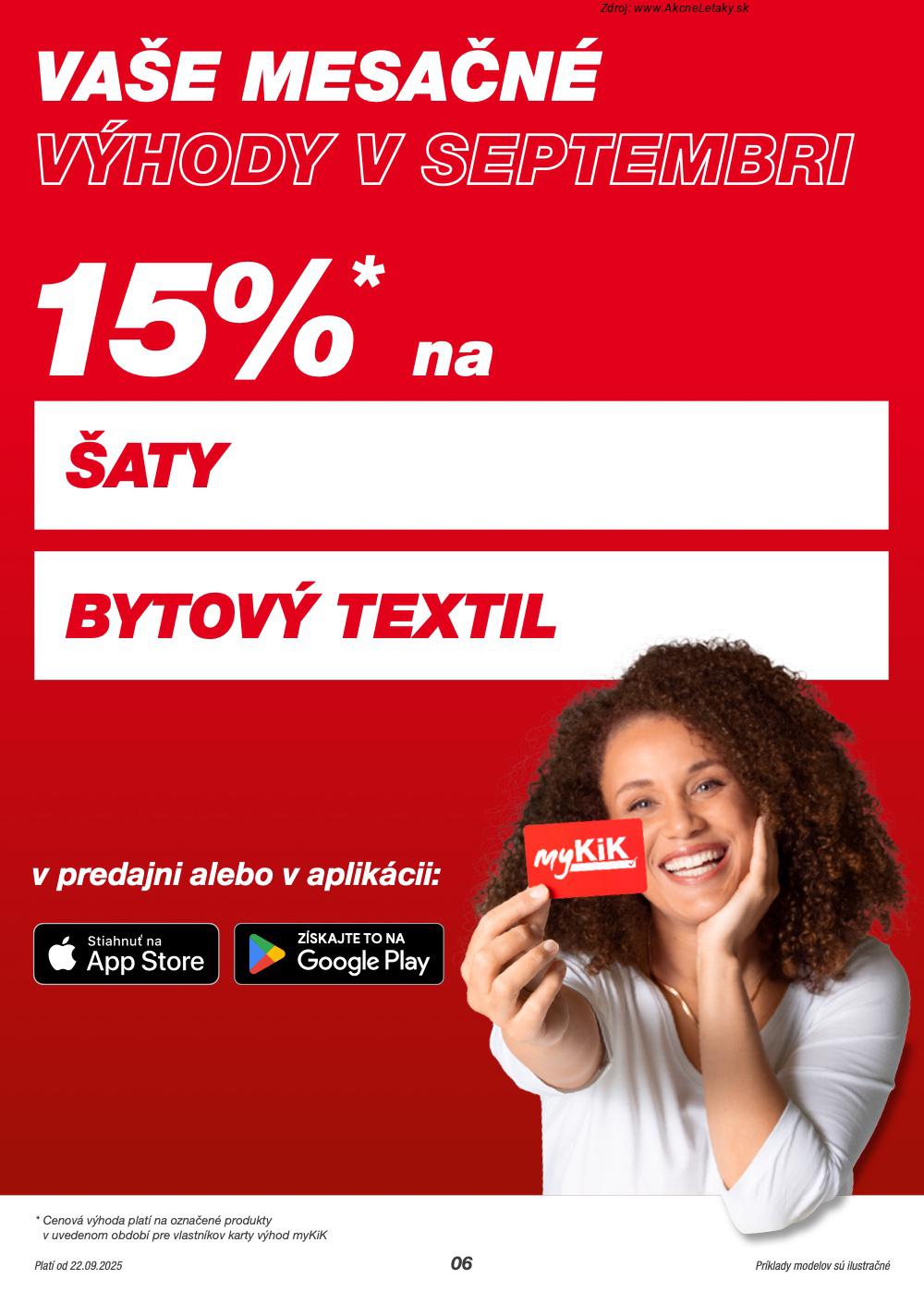 Leták KiK (22. 9. - 12. 10. 2025) - strana 6 z 19