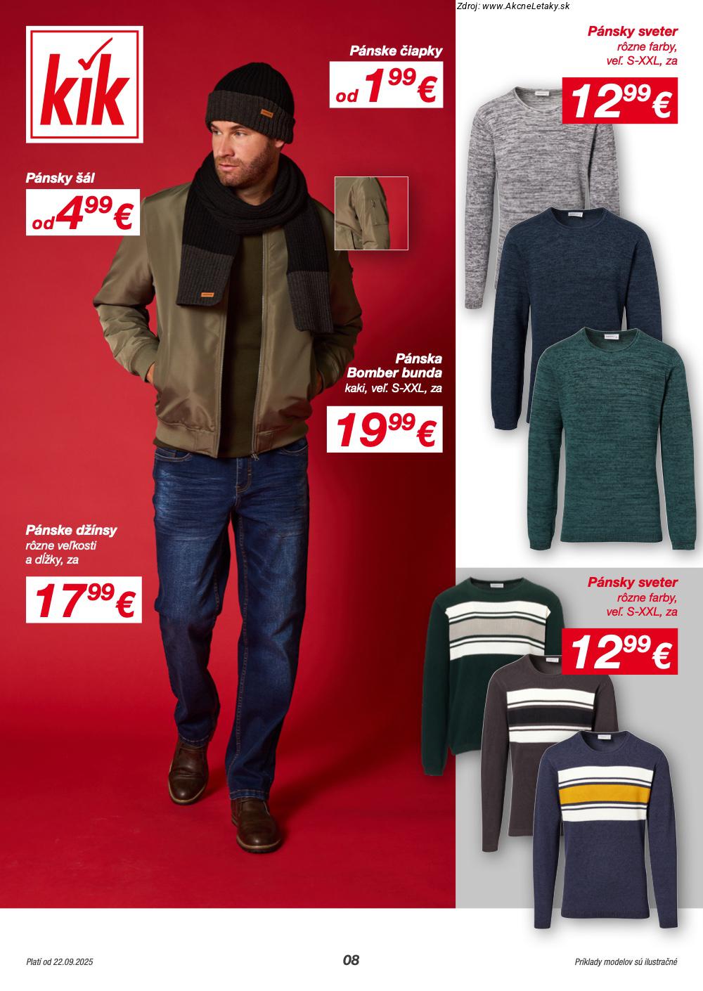 Leták KiK (22. 9. - 12. 10. 2025) - strana 8 z 19