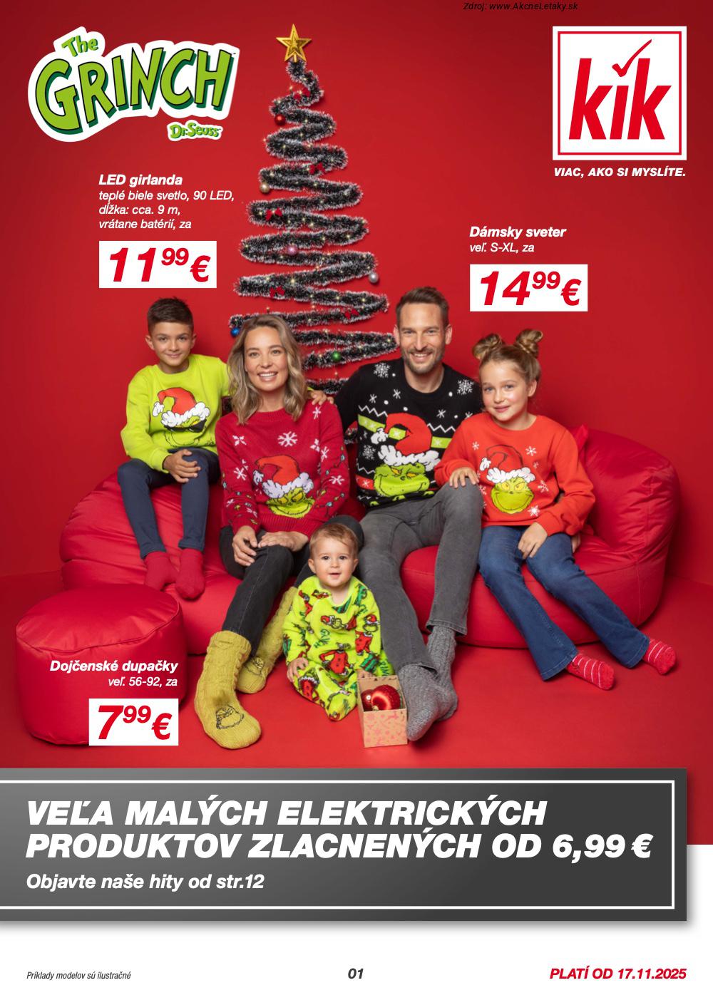 Leták KiK - strana 1