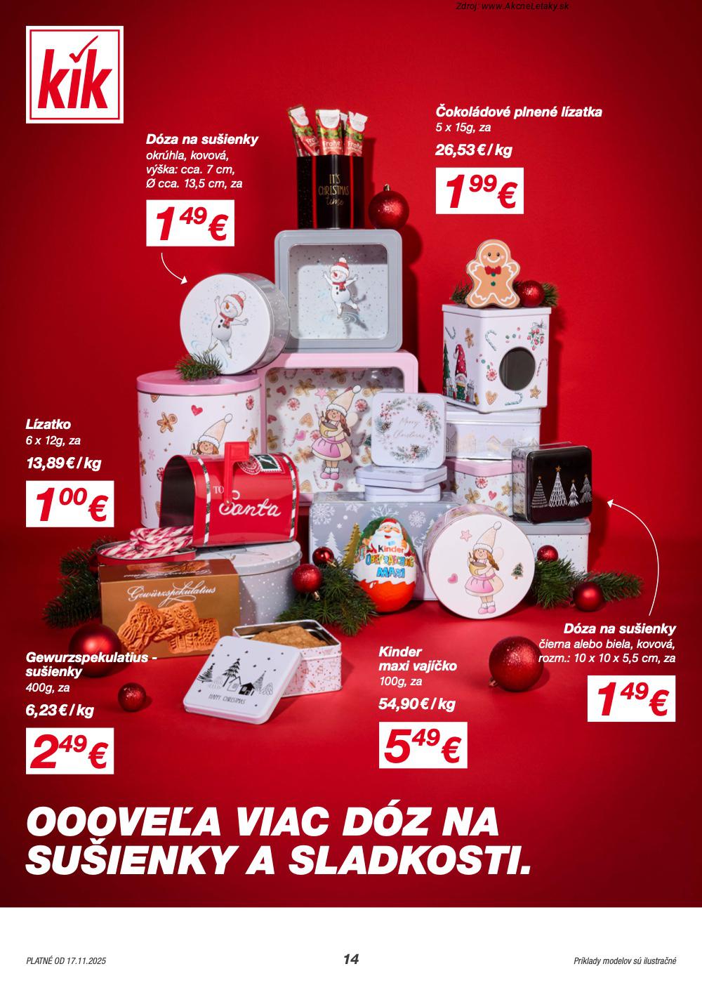 Leták KiK (17. 11. - 25. 1. 2026) - strana 14 z 21