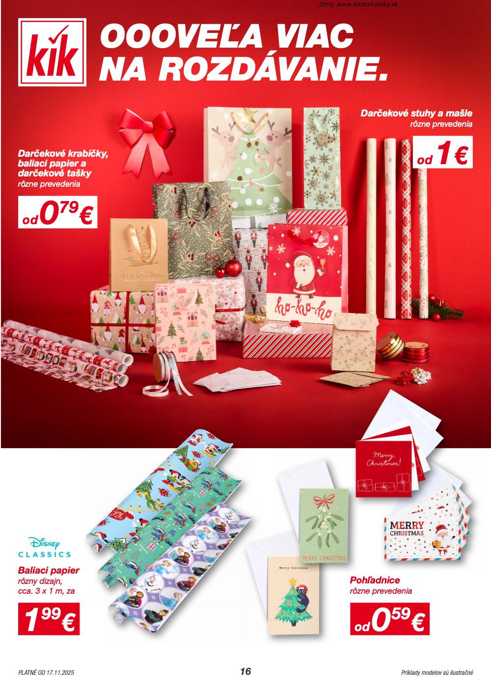 Leták KiK (17. 11. - 25. 1. 2026) - strana 16 z 21