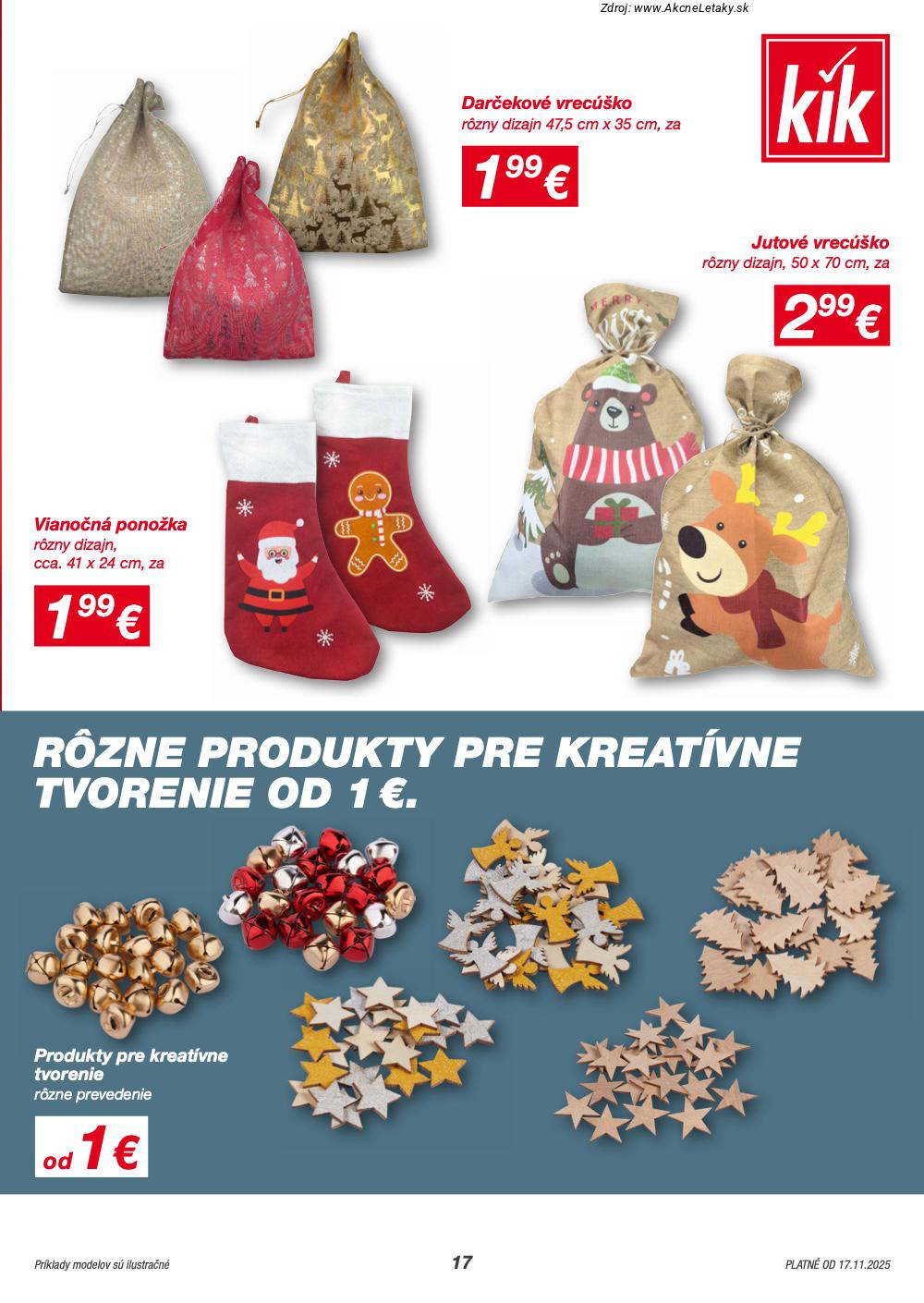 Leták KiK (17. 11. - 25. 1. 2026) - strana 17 z 21
