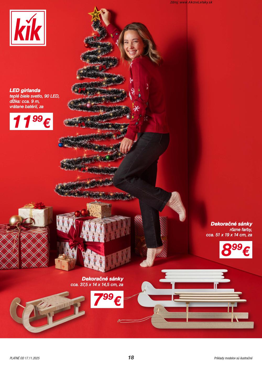 Leták KiK (17. 11. - 25. 1. 2026) - strana 18 z 21