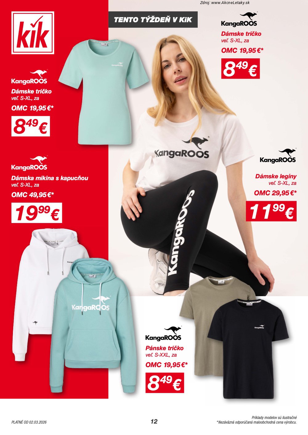 Leták KiK (2. 3. - 22. 3. 2026) - strana 12 z 14