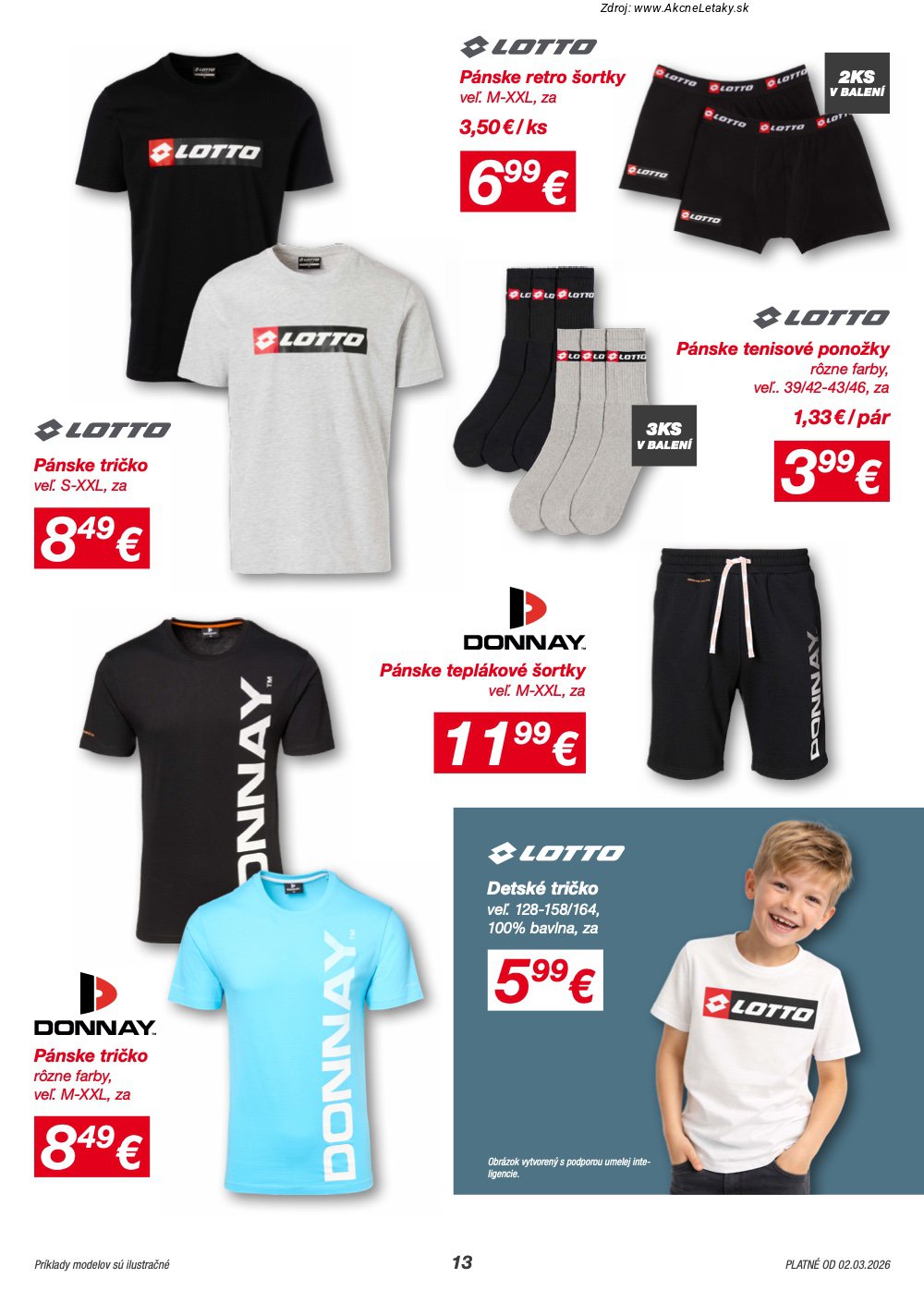 Leták KiK (2. 3. - 22. 3. 2026) - strana 13 z 14