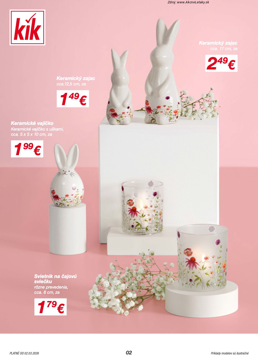 Leták KiK (2. 3. - 22. 3. 2026) - strana 2 z 14