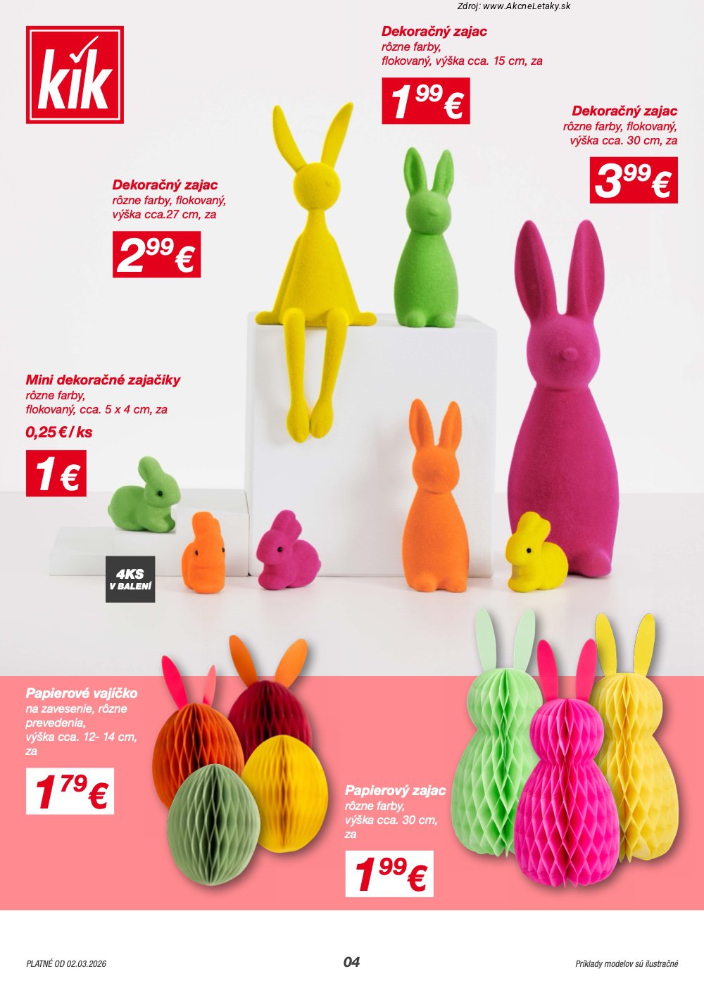 Leták KiK (2. 3. - 22. 3. 2026) - strana 4 z 14