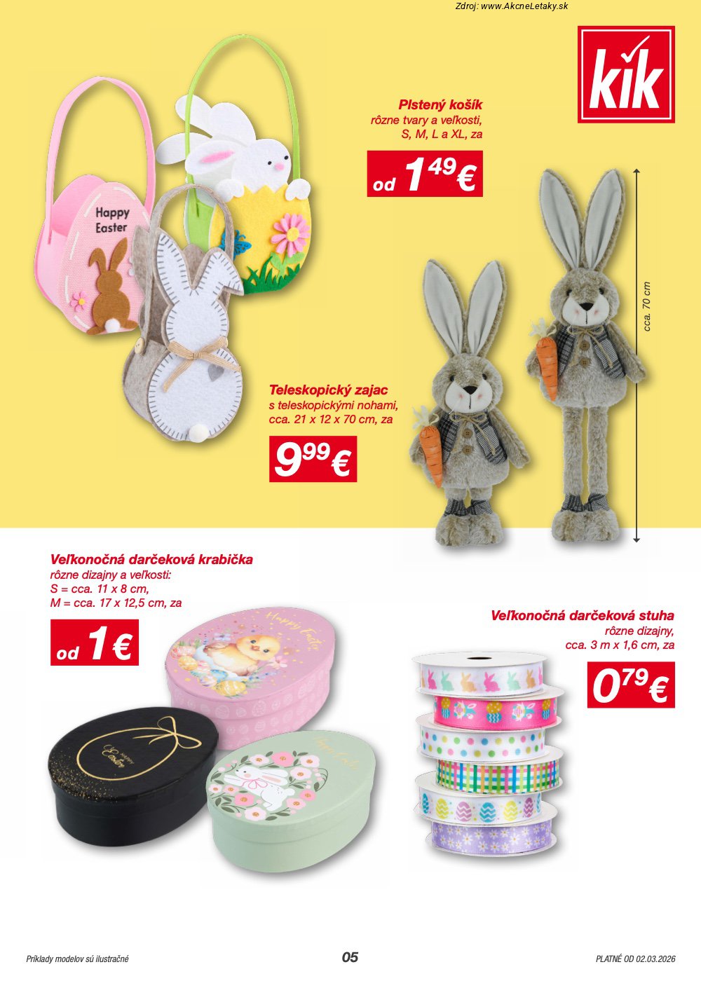 Leták KiK (2. 3. - 22. 3. 2026) - strana 5 z 14