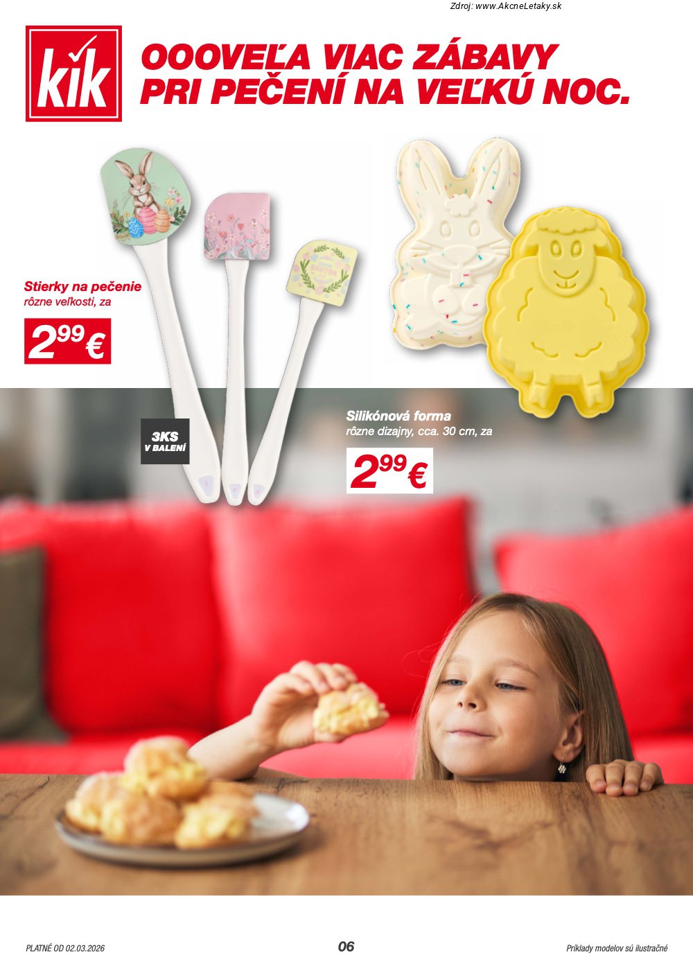 Leták KiK (2. 3. - 22. 3. 2026) - strana 6 z 14