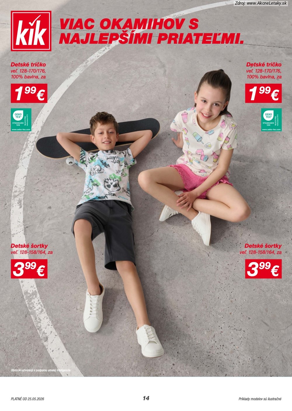 Leták KiK (25. 5. - 7. 6. 2026) - strana 14 z 20