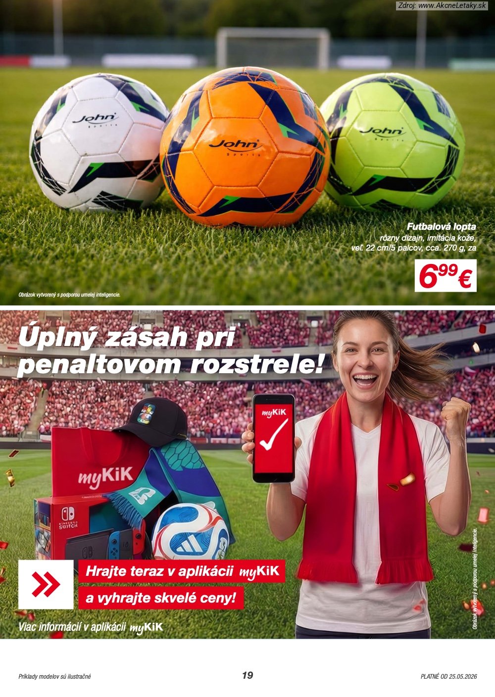 Leták KiK (25. 5. - 7. 6. 2026) - strana 19 z 20