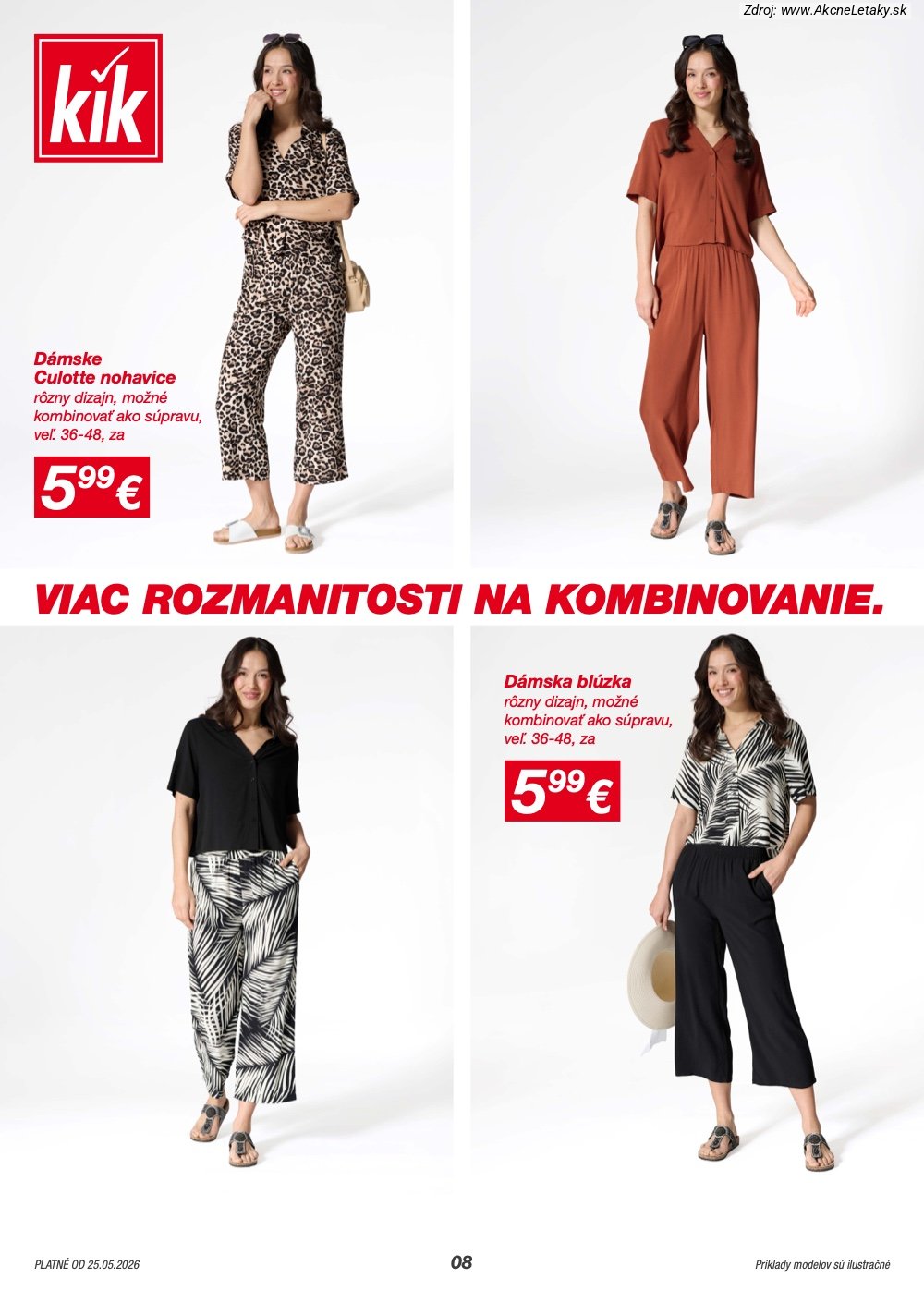 Leták KiK (25. 5. - 7. 6. 2026) - strana 8 z 20