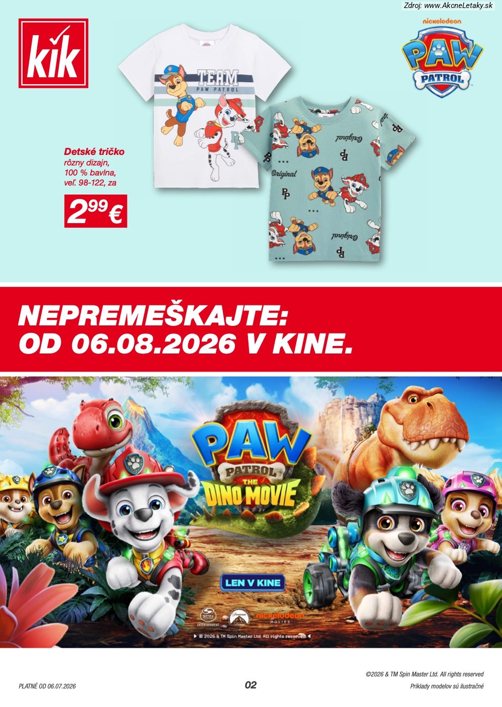 Leták KiK (6. 7. - 19. 7. 2026) - strana 2 z 12