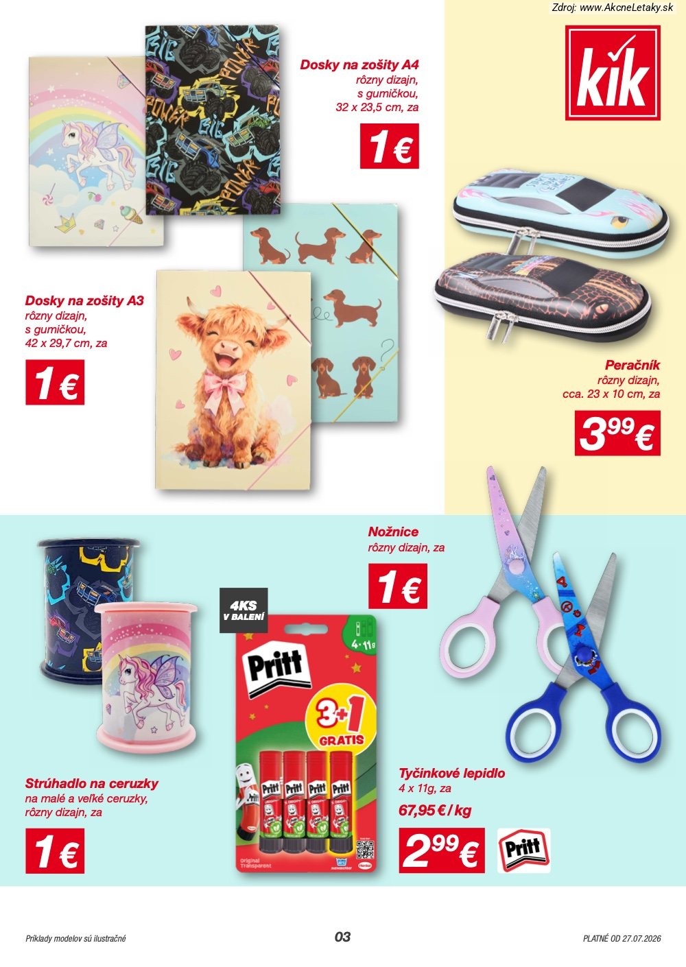Leták KiK (29. 7. - 9. 8. 2026) - strana 3 z 4