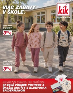 Leták KiK od 10. 8.