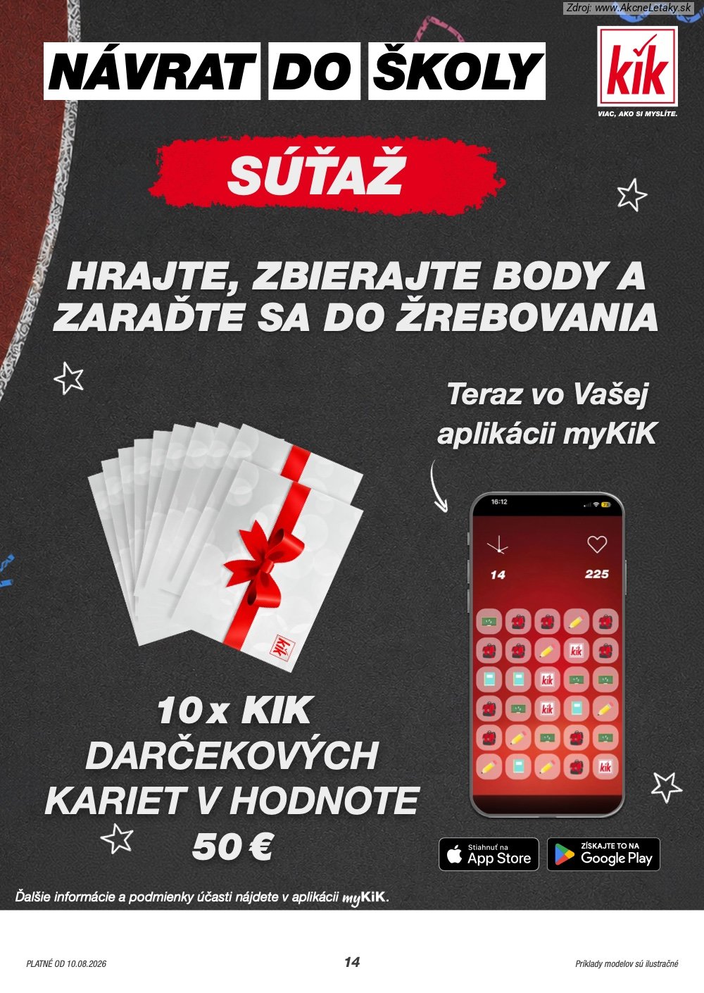 Leták KiK (10. 8. - 23. 8. 2026) - strana 14 z 21