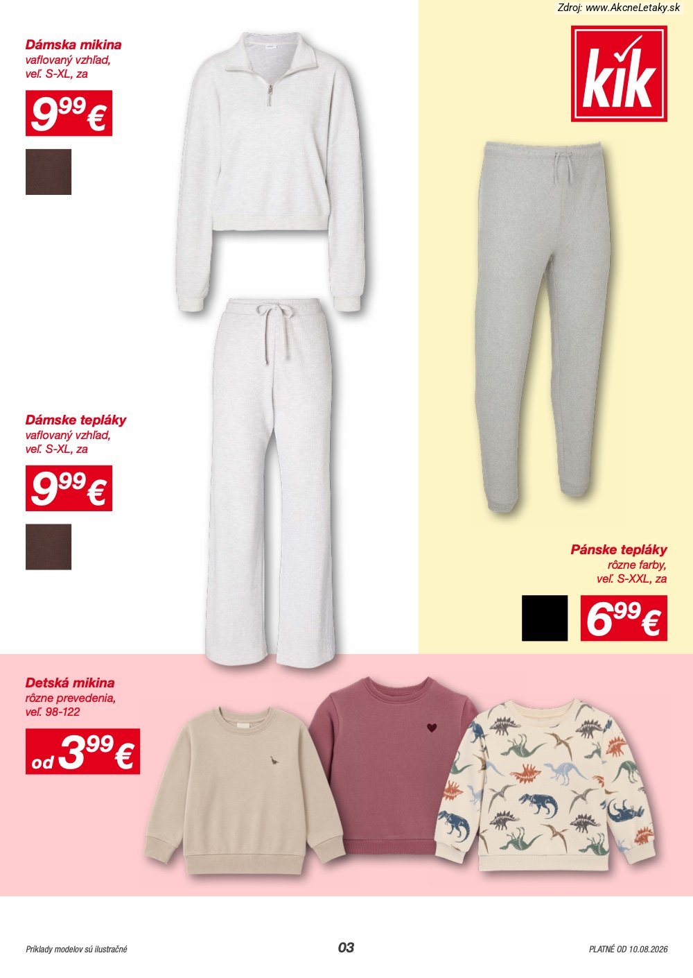 Leták KiK (10. 8. - 23. 8. 2026) - strana 3 z 21