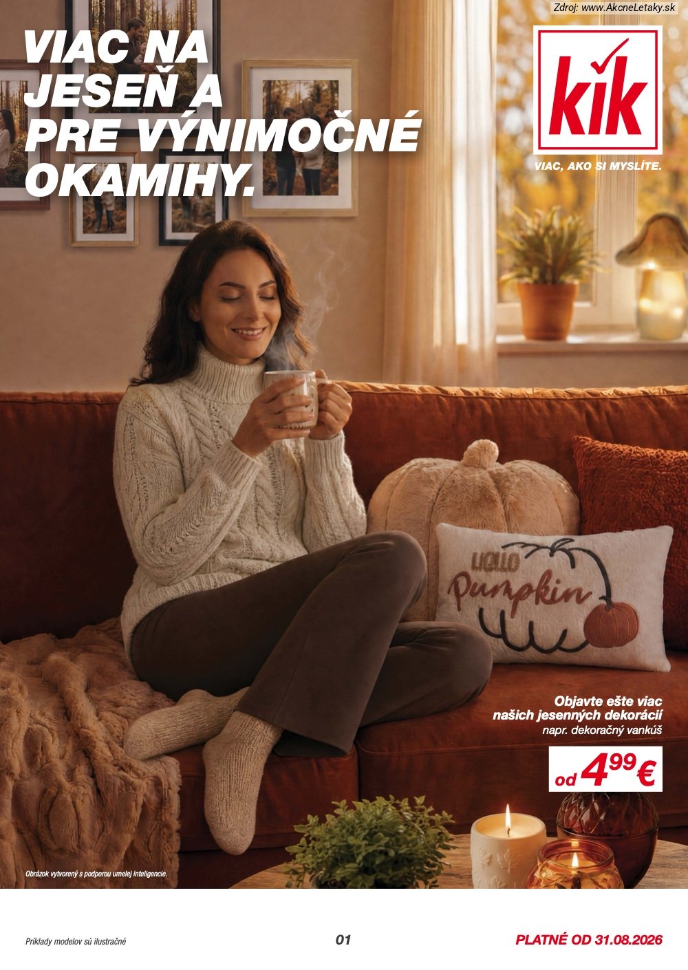 Leták KiK - strana 1