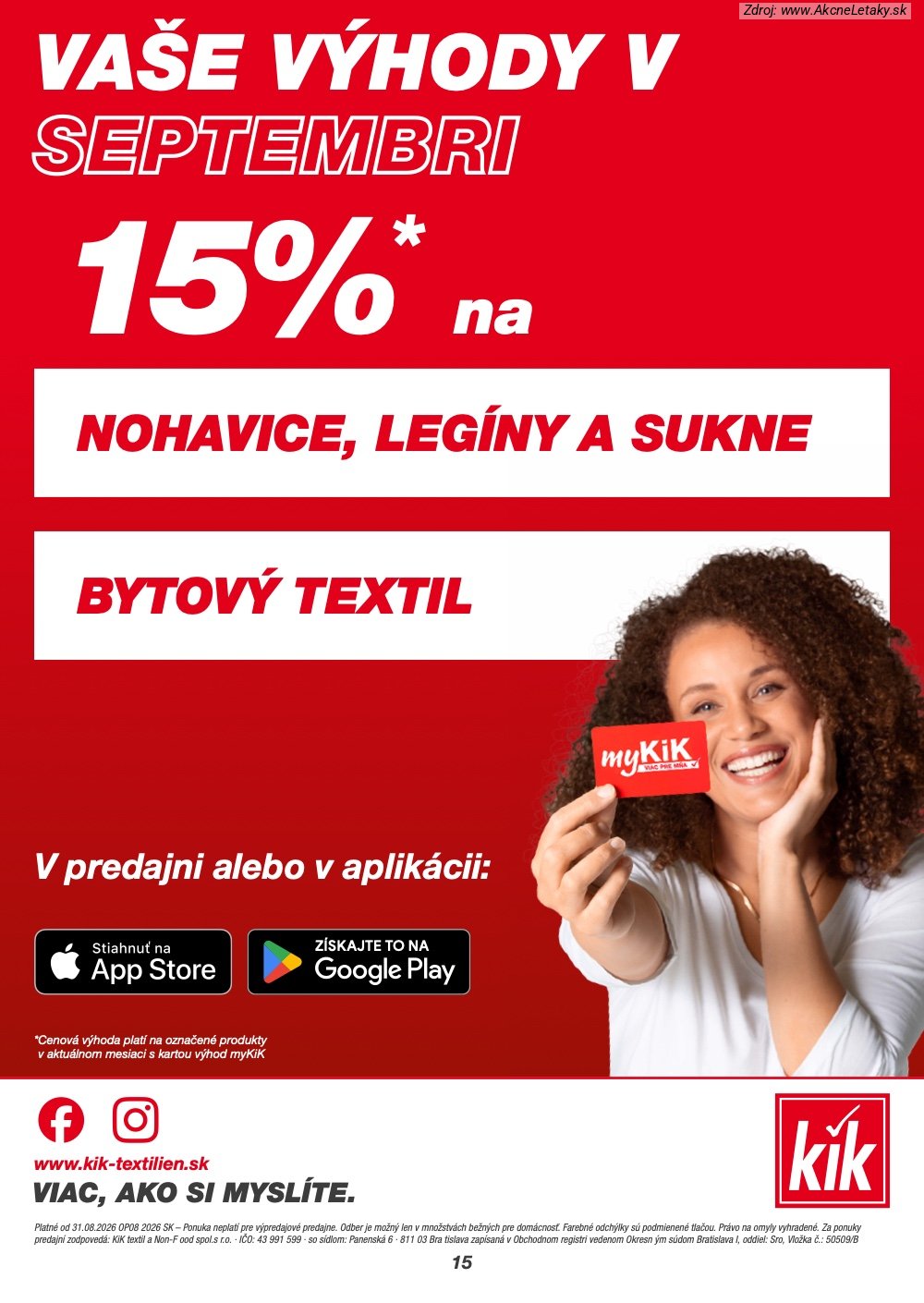 Leták KiK - strana 15