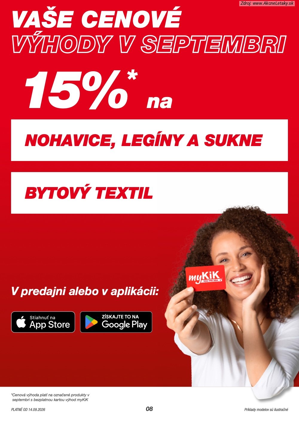 Leták KiK (14. 9. - 27. 9. 2026) - strana 8 z 14