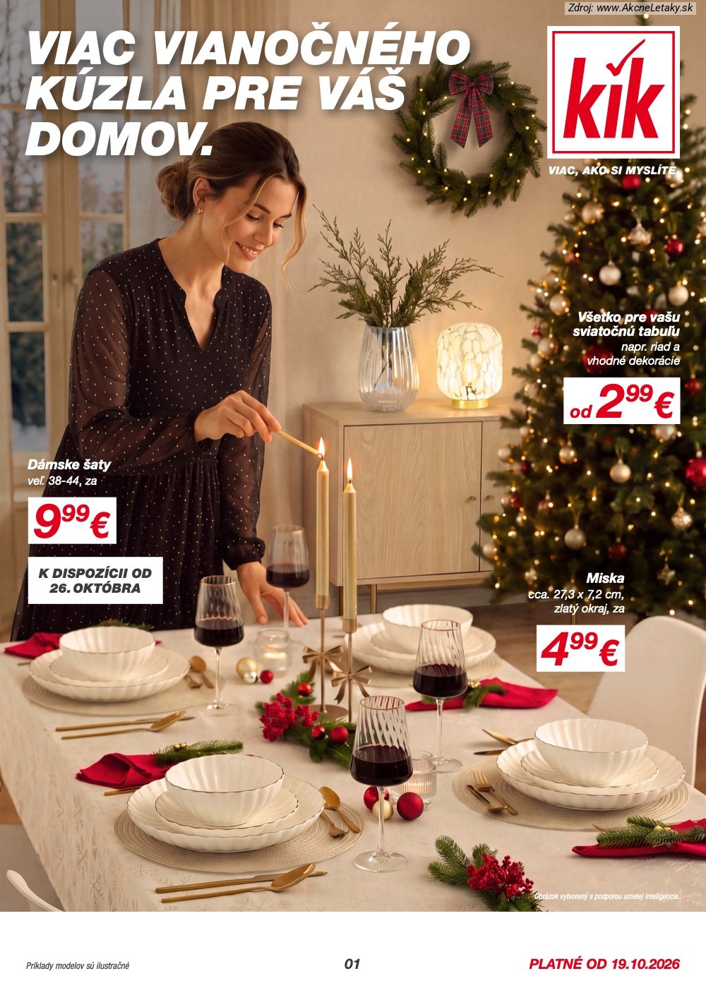 Leták KiK - strana 1