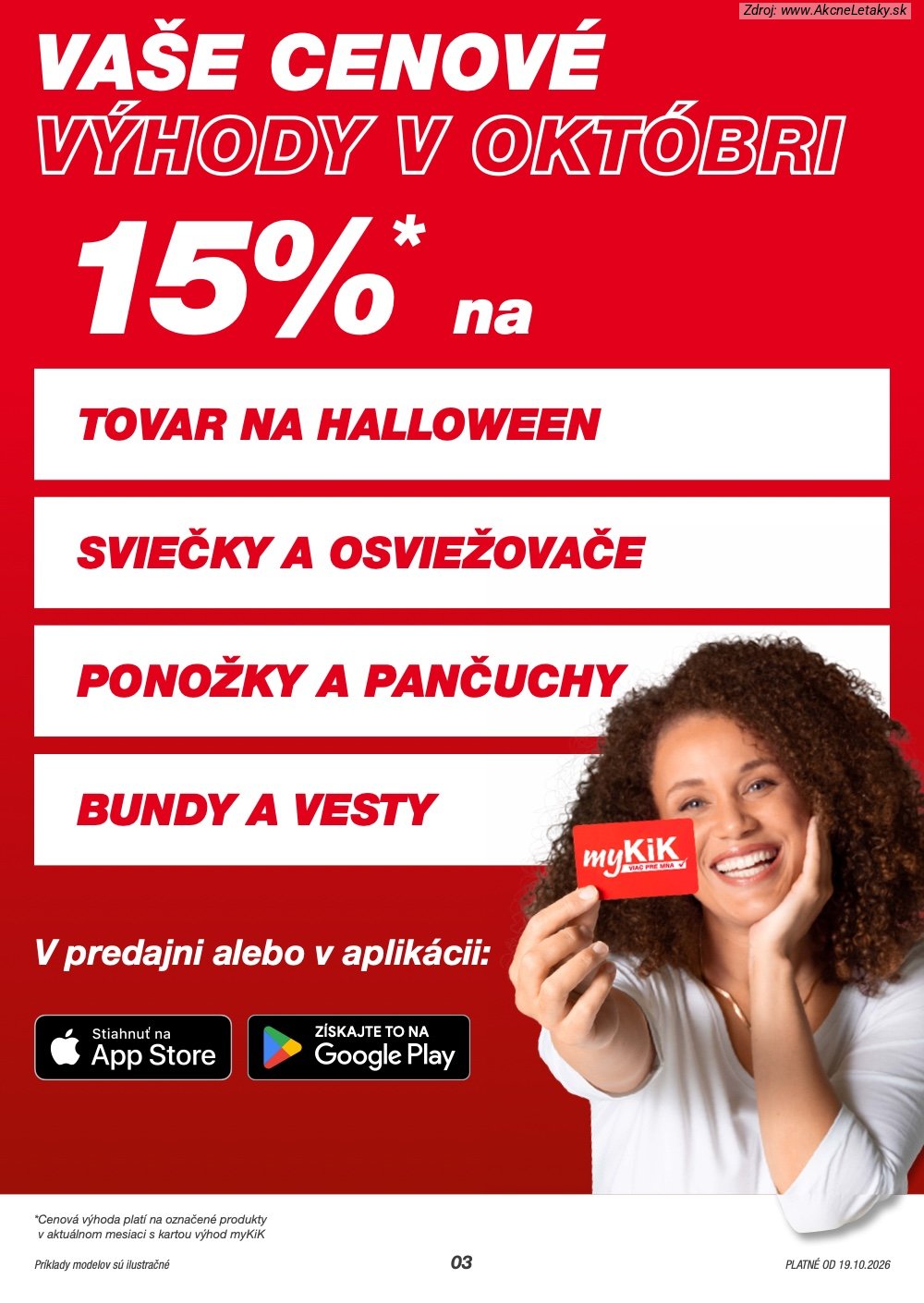 Leták KiK (19. 10. - 1. 11. 2026) - strana 3 z 20