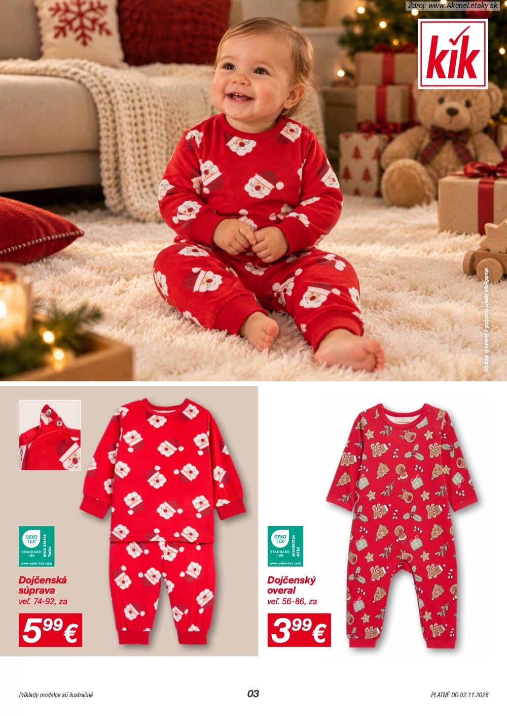 Strana 1 - leták KiK (2. 11. - 15. 11. 2026)