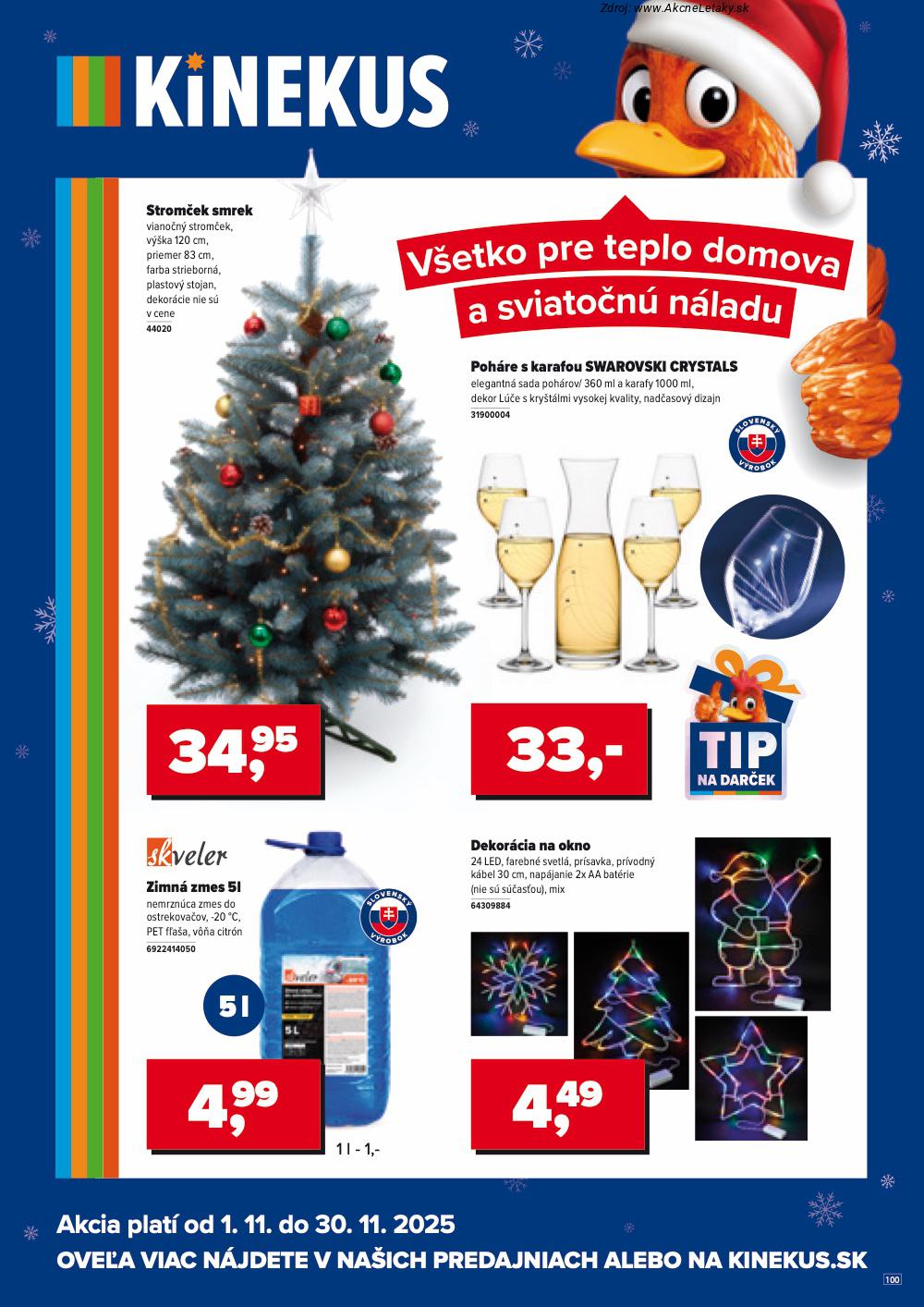 Leták Kinekus - strana 1