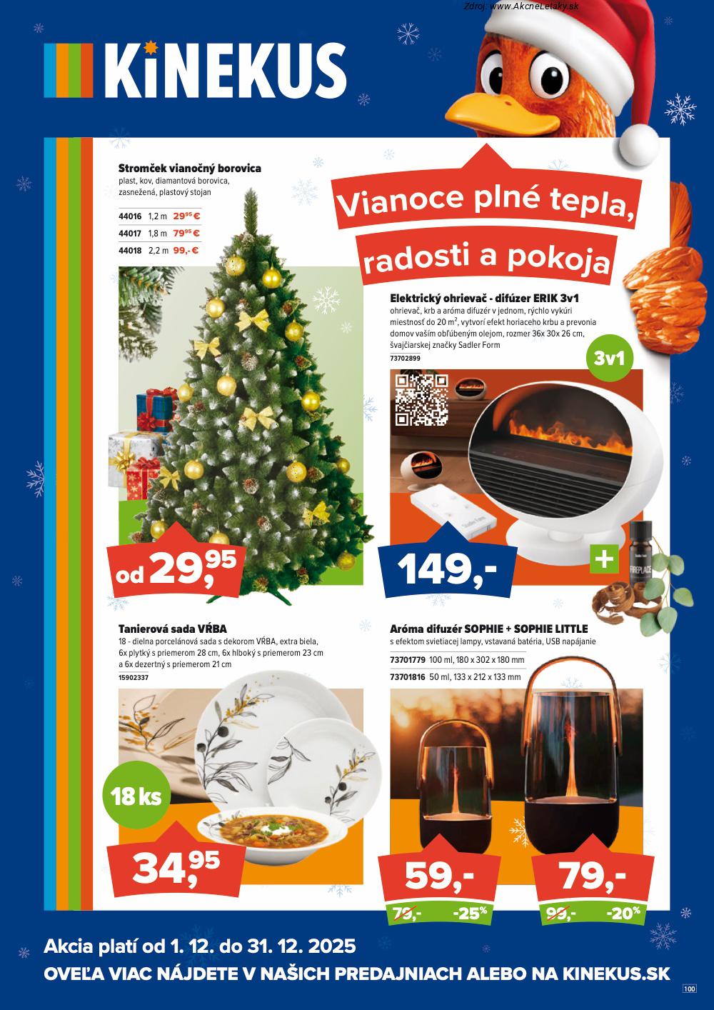 Leták Kinekus - strana 1