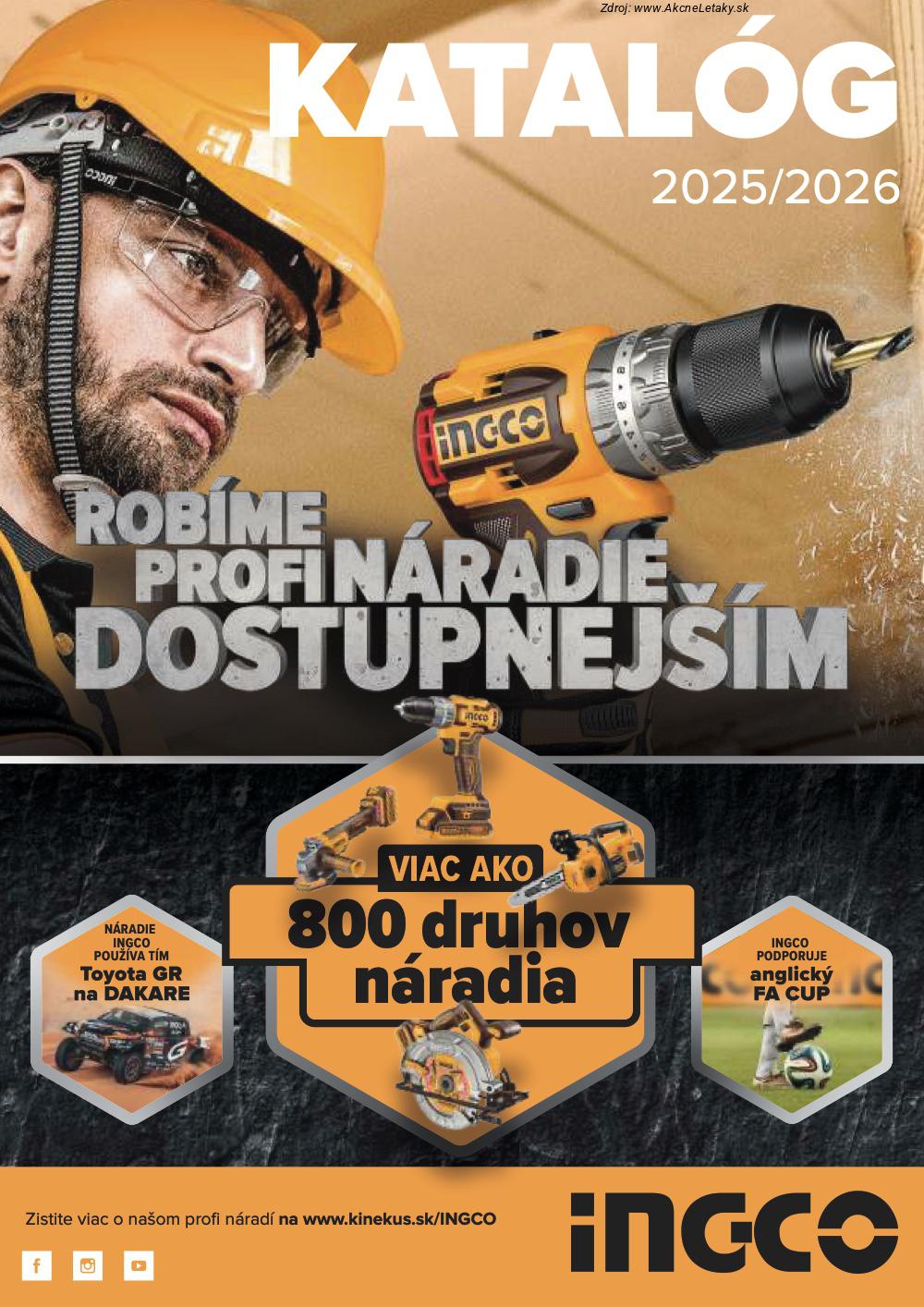 Leták Kinekus - strana 1