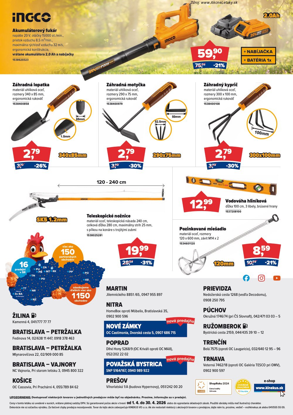 Leták Kinekus - strana 9