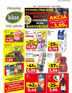 Leták Klas 26. 10. - 1. 11. 2026 