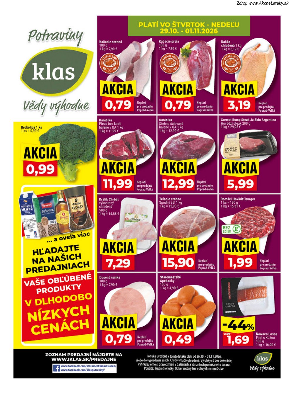 Leták Klas (26. 10. - 1. 11. 2026) - strana 25 z 25