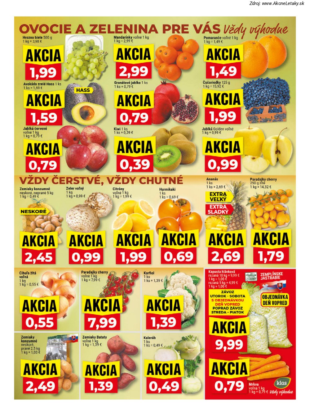 Leták Klas (26. 10. - 1. 11. 2026) - strana 3 z 25