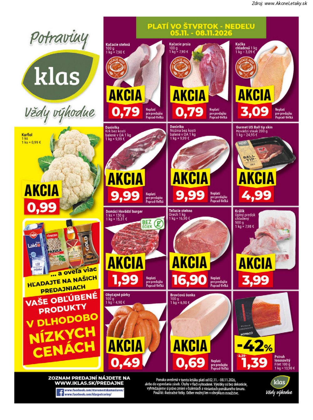 Strana 12 - leták Klas (5. 11. - 8. 11. 2026)