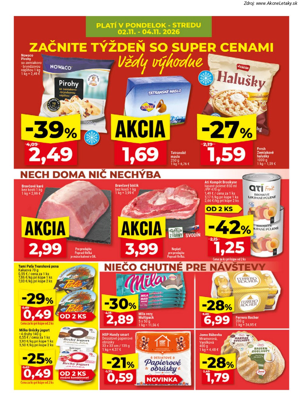 Strana 9 - leták Klas (2. 11. - 4. 11. 2026)