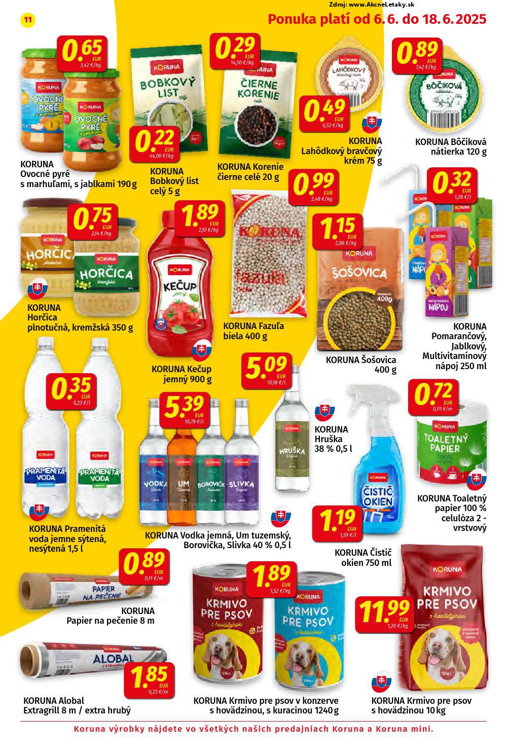 Leták KORUNA (6. 6. - 18. 6. 2025) - strana 11 z 24