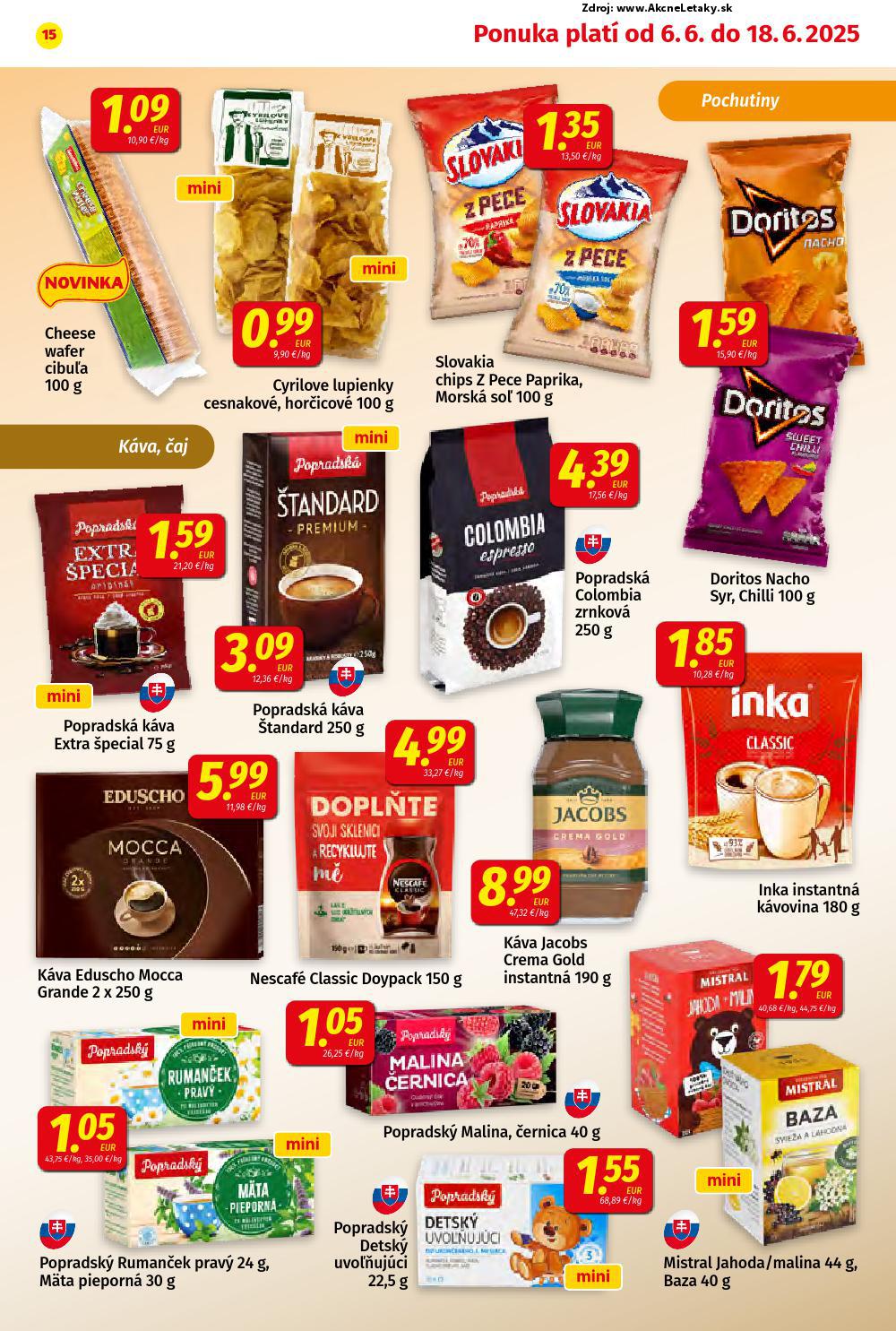 Leták KORUNA (6. 6. - 18. 6. 2025) - strana 15 z 24